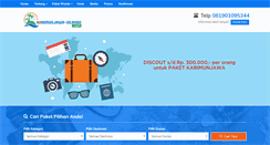 Desktop Screenshot of karimunjawa-islands.com